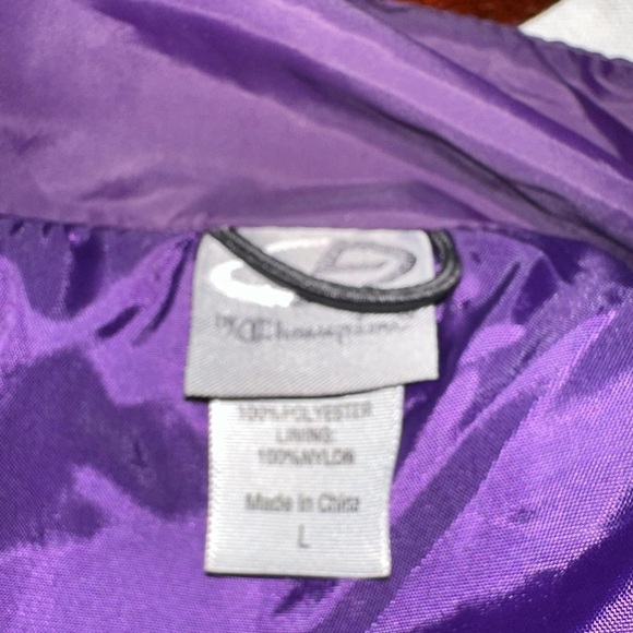 🔴Champion Purple Lightweight Jacket Size Large - Picture 3 of 3